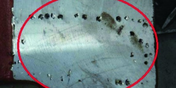 鑄鐵件麻坑修複後要打磨平（píng）整、抗磨損（sǔn）修補劑幫您解決（jué）難題！